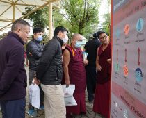 Glimpse to the “Secrets of Particles” Exhibition at Tsuklakhang, Dharamshala (11-15 October, 2022)