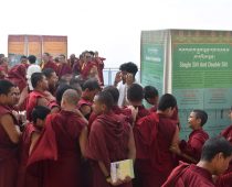 Glimpse to the “Secrets of Particles” Exhibition at Kirti Monastery (25 September 2023)