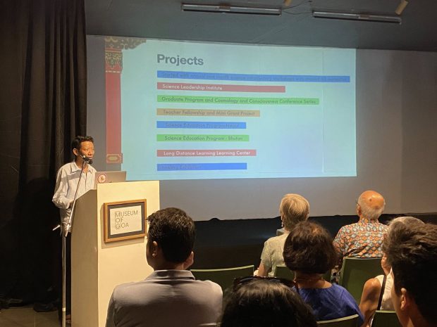 The executive director of SFMN, Mr. Karma Thupten gave a talk at the museum of Goa ( 8 March 2026)